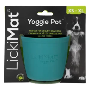 LickiMat Yoggie Pot türkis 9 x 9 cm Rabatt